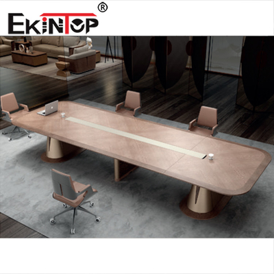 Tabela de conferência comercial de madeira para a sala 4800×1600×750mm do escritório