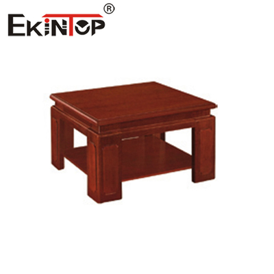 Mesa quadrada pequena com tinta chinesa Mesa de chá de madeira simples Mesa de chá quadrada com varanda