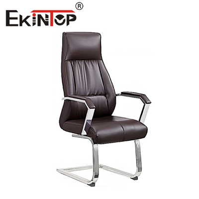 Cadeira de couro do escritório ergonômico executivo tradicional da cadeira para a sala de reunião
