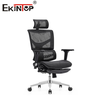 Cadeira de escritório de malha ergonômica de adaptabilidade sem costura para ambientes de trabalho ágeis