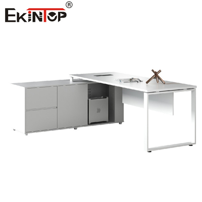 Moderno Estilo Empregados de Escritório Branco Mesa Direta Fabricante
