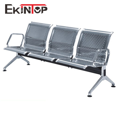 A sala de espera do aeroporto do braço de Chrome preside 4 Seater para o OEM da recepção