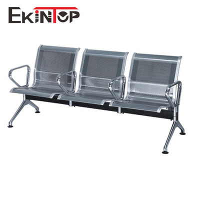 A sala de espera do aeroporto do braço de Chrome preside 4 Seater para o OEM da recepção