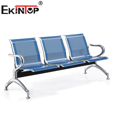 Cadeira de espera 3 Seater do coxim do PVC confortável para o ODM da estação de trem