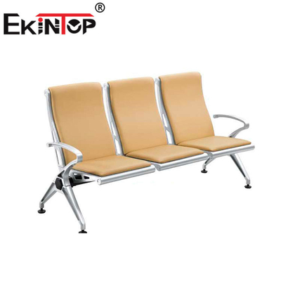 Cadeira de espera de aço inoxidável de 3 Seater para hospitais 1220mm×680mm×800mm