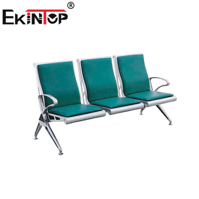 Cadeira de espera de aço inoxidável de 3 Seater para hospitais 1220mm×680mm×800mm