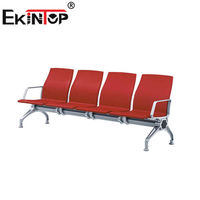 Cadeira de espera de aço inoxidável de 3 Seater para hospitais 1220mm×680mm×800mm