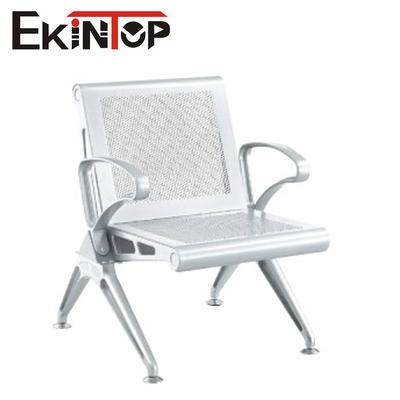 Material de couro sintético de aço de espera da cadeira de 2 Seat para o ODM do OEM do hospital