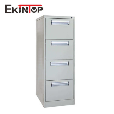 Armário de aço laminado do escritório de 4 gavetas, OEM inodoro do armário do arquivamento do metal