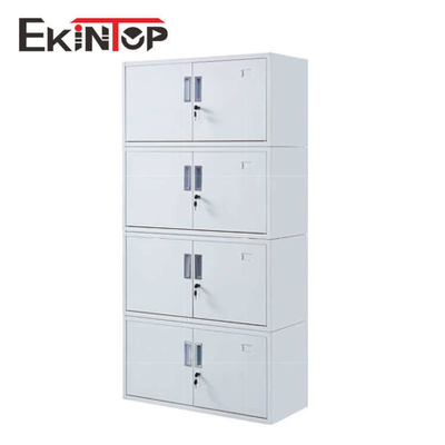 Armário de aço laminado do escritório de 4 gavetas, OEM inodoro do armário do arquivamento do metal