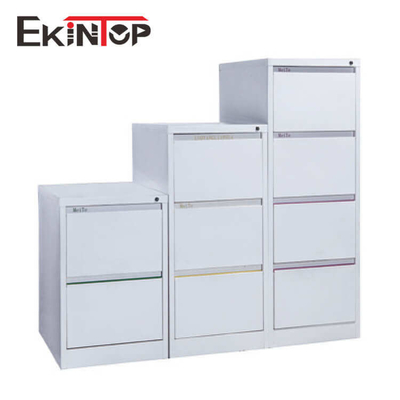 Armário de aço laminado do escritório de 4 gavetas, OEM inodoro do armário do arquivamento do metal