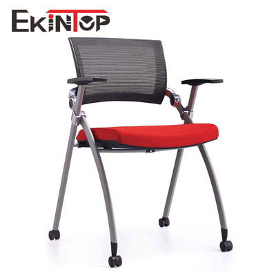 Cadeira de formação ergonômica empilhável com escrita da tabuleta para a sala de Officeworks