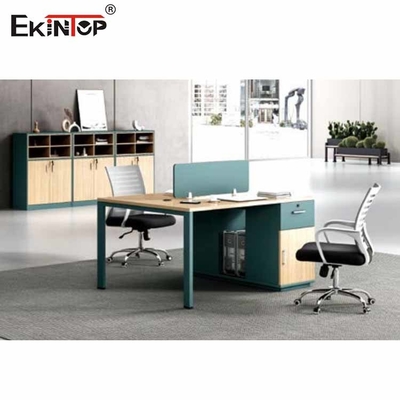 Mesa de escritório modular para funcionários por atacado multipessoal com vários assentos