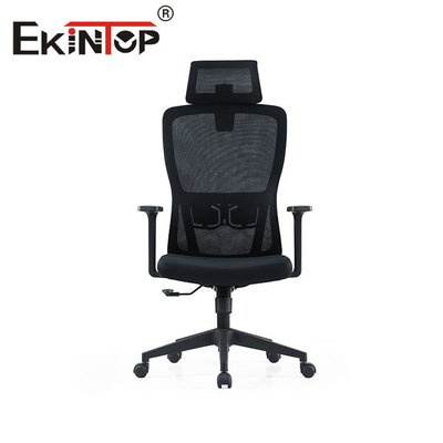 Giro ergonômico da cadeira de Officeworks da parte traseira alta com os braços 3D ajustáveis