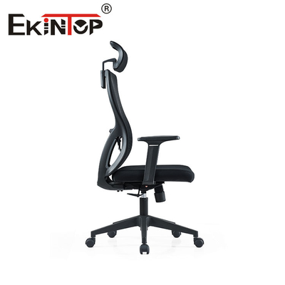 Giro ergonômico da cadeira de Officeworks da parte traseira alta com os braços 3D ajustáveis