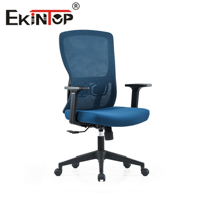 Giro azul Mesh Back Ergonomic Office Chair de múltiplos propósitos para Officeworks