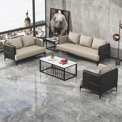 Modular ajustável de Seater do sofá europeu 1 da sala de estar do escritório do estilo