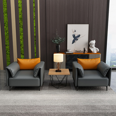 Couro do lazer que espera o ODM de Sofa For Office School Multifunctional