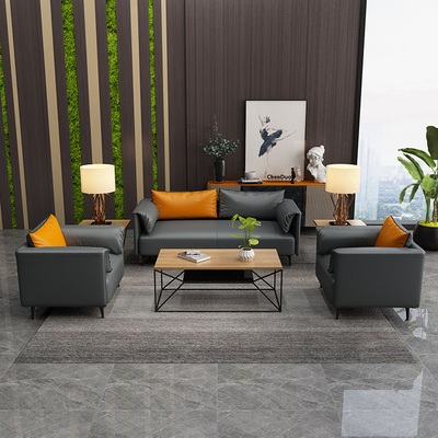 Couro do lazer que espera o ODM de Sofa For Office School Multifunctional