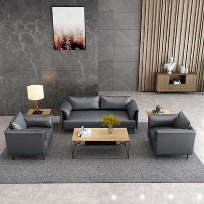 Couro do lazer que espera o ODM de Sofa For Office School Multifunctional