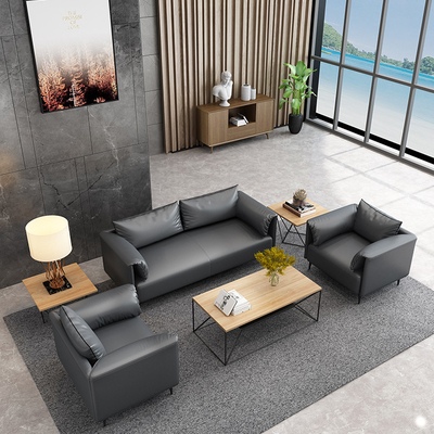 Couro do lazer que espera o ODM de Sofa For Office School Multifunctional