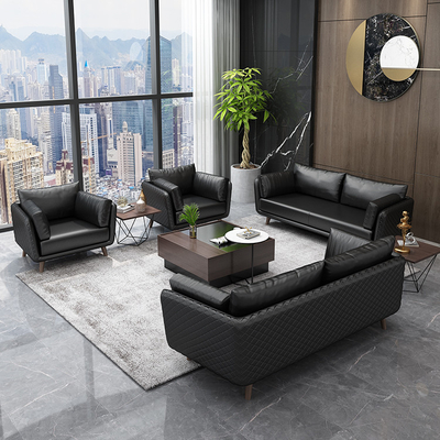 Material moderno nórdico de Sofa Convertible Extendable Modular Lambswool do escritório