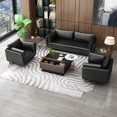 Material moderno nórdico de Sofa Convertible Extendable Modular Lambswool do escritório
