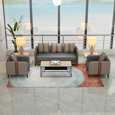 Material comercial de Sofa Furniture Multipurpose Synthetic Leather do escritório de Ekintop