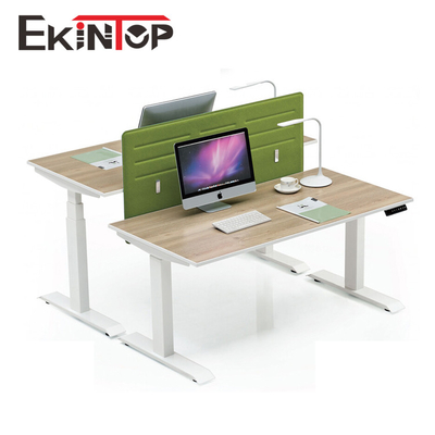 Tabela ergonômica motorizada do escritório, altura ajustável da mesa de escritório de múltiplos propósitos