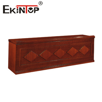 Mesa de liderança com folheado pintado de folheado clássico chinês mesa de sala de conferência