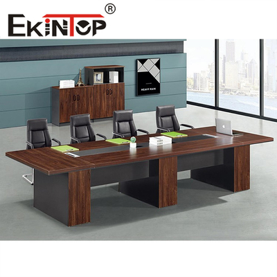 Móveis modernos mesa de conferência mesa de reuniões de luxo com MDF
