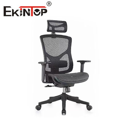 Cadeira de malha ajustável (altura) de luxo barata Cadeira de malha ergonômica premium giratória Assento de tecido