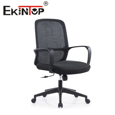 Cadeira de malha de escritório conforto para pessoas gordas Apoio lombar Cadeira de malha ergonômica para computador