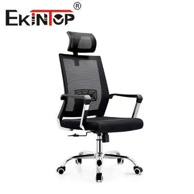 Cadeira de malha OEM com encosto alto conforto ergonômico cadeira de escritório giratória