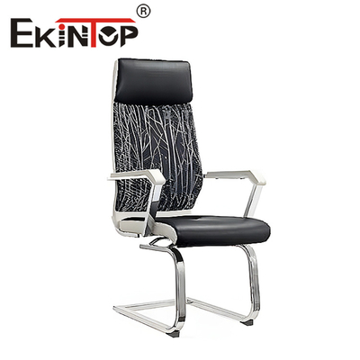 Cadeira CEO ergonômica Cadeira luxuosa de couro PU Escritório do gerente executivo