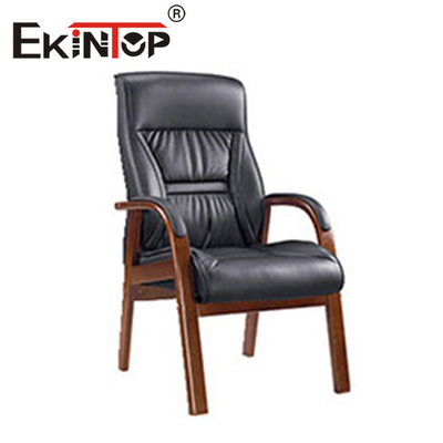 Cadeira de couro de escritório com design confortável e de luxo com articulação personalizável pelo fabricante