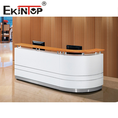 Mobília em forma de L da mesa de recepção de Ekintop para o CEO Office Multifunction do chefe