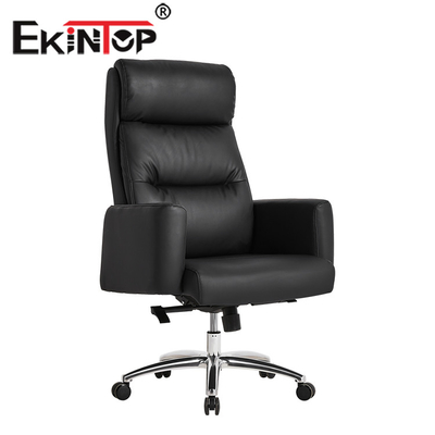 Fabricante confortável de China da cadeira do plutônio do gabinete executivo da cadeira de Office Swivel Leather do chefe