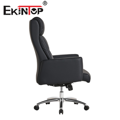 Fabricante confortável de China da cadeira do plutônio do gabinete executivo da cadeira de Office Swivel Leather do chefe