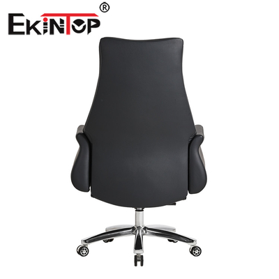 O escritório de couro ajustável do giro do plutônio preside a cadeira executiva ergonômica confortável