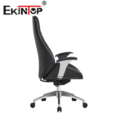 Cadeira traseira alta do gabinete executivo do giro do plutônio de Comfortable Leather Chair do fabricante de China