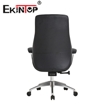 Cadeira traseira alta do gabinete executivo do giro do plutônio de Comfortable Leather Chair do fabricante de China