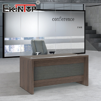 Mesa executiva 1400Wx700Hx760mm do escritório de projeto moderno para o alto executivo dos gerentes