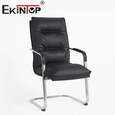 Mobiliário de escritório moderno de couro genuíno da cadeira executiva ergonômica