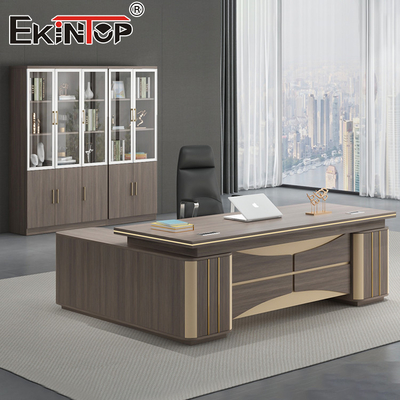 Ergonômico duradouro durável comercial do CEO L Shape Office Desk do comedoiro