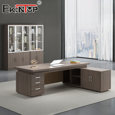 Ergonômico duradouro durável comercial do CEO L Shape Office Desk do comedoiro