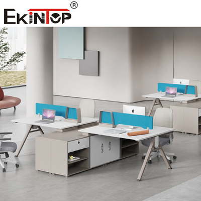 Mesa aberta modular 2-6 Seater da estação de trabalho do mobiliário de escritório moderno da estação de trabalho