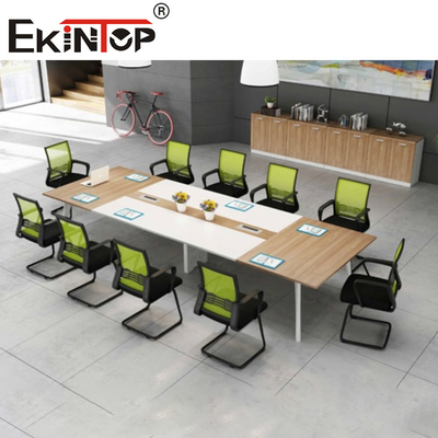 Tabela de conferência modular de 4 pés que assenta 6 8 10 pessoas para a sala de reunião