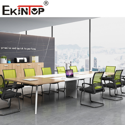 Tabela de conferência modular de 4 pés que assenta 6 8 10 pessoas para a sala de reunião