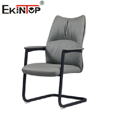 Cadeira executiva ergonômica de couro amarelo Espreguiçadeira interna